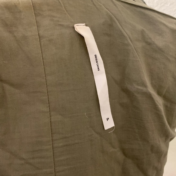 YaYa Aflalo 100% Leather Moto Jacket Green - Picture 9 of 10